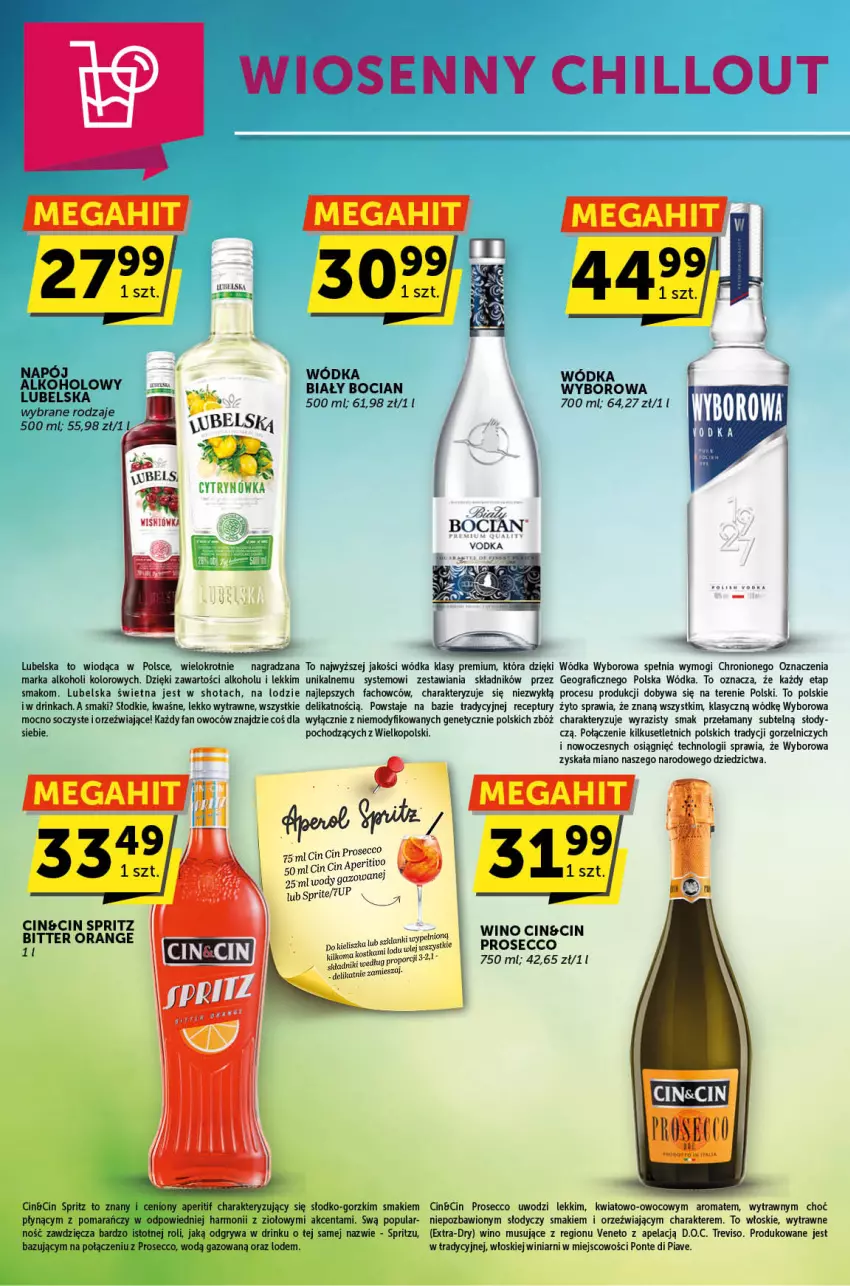 Gazetka promocyjna ABC - ważna 02.05 do 14.05.2024 - strona 2 - produkty: Biały Bocian, Fa, Gra, Gry, Inka, Mus, O nas, Por, Prosecco, Sprite, Wino, Wino musujące, Wódka, Wyborowa