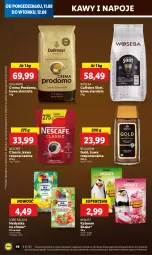 Gazetka promocyjna Lidl - GAZETKA - Gazetka - ważna od 12.08 do 12.08.2025 - strona 54 - produkty: Torebka, Nescafé, Kawa rozpuszczalna, Kawa ziarnista, Bell, Dallmayr, Kawa, Napoje, Bella, Woseba