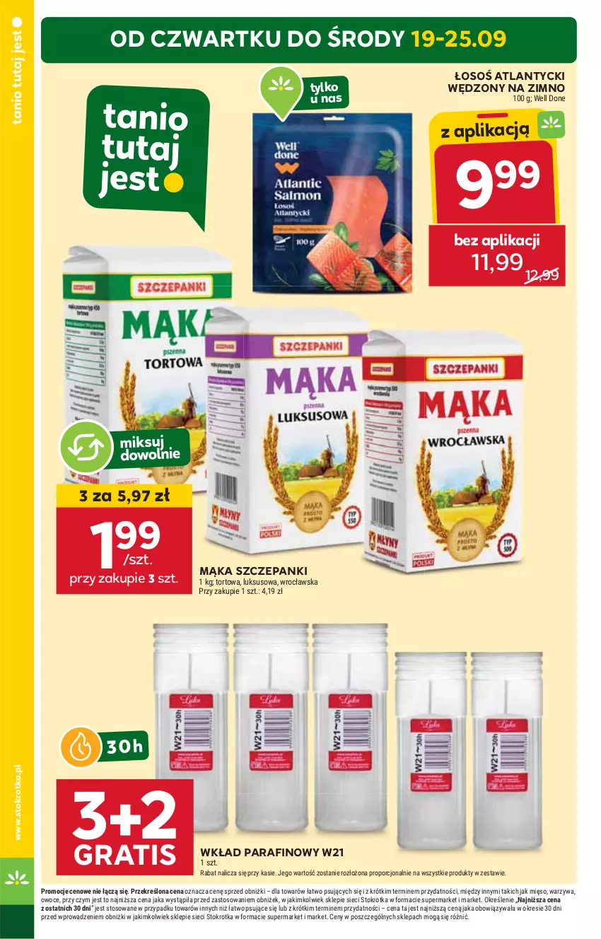 Gazetka promocyjna Stokrotka - Market - ważna 19.09 do 25.09.2024 - strona 4 - produkty: Gra, HP, Mąka