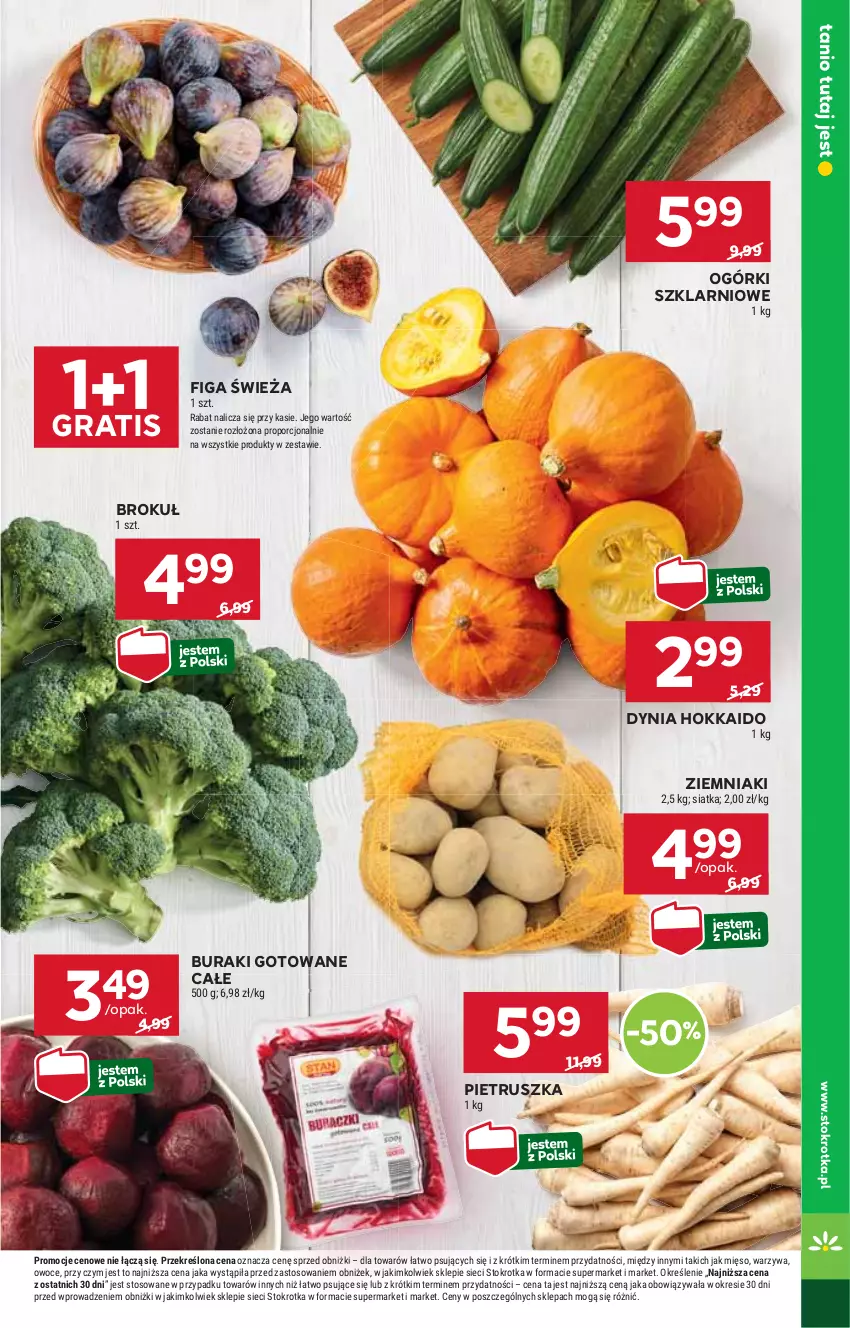 Gazetka promocyjna Stokrotka - Market - ważna 19.09 do 25.09.2024 - strona 7 - produkty: Buraki, Gra, HP, Pietruszka, Ziemniaki