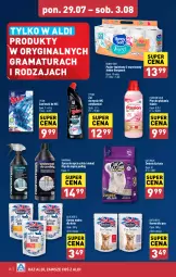 Gazetka promocyjna Aldi - Pełna oferta - Gazetka - ważna od 03.08 do 03.08.2024 - strona 20 - produkty: Gin, Gra, Papier, Płyn do mycia podłóg, Zawieszki, Rama, Papier toaletowy, Płyn do płukania, Tytan, Płyn do mycia, Nanomax, Butcher's