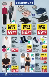 Gazetka promocyjna Aldi - Pełna oferta - Gazetka - ważna od 03.08 do 03.08.2024 - strona 34 - produkty: Klapki, Podkoszulek, Top, Ser, Por, Sneakersy, Sandał, Karp, Kosz, T-shirt, Koszulka, Dres, Sport, Moda, Bokserki, Fa