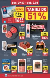 Gazetka promocyjna Aldi - Pełna oferta - Gazetka - ważna od 03.08 do 03.08.2024 - strona 6 - produkty: Piec, Kurczak, Mięsne specjały, Golden Seafood, Szynka, Burger, Morliny, Boczek, Dorsz, Kiełbasa, Sandacz, Kiełbasa śląska