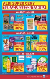 Gazetka promocyjna Aldi - Pełna oferta - Gazetka - ważna od 03.08 do 03.08.2024 - strona 9 - produkty: Sok, Ser, Jogurt, Parówki, Chipsy, Tera, Syrop, Syropy, Nektar