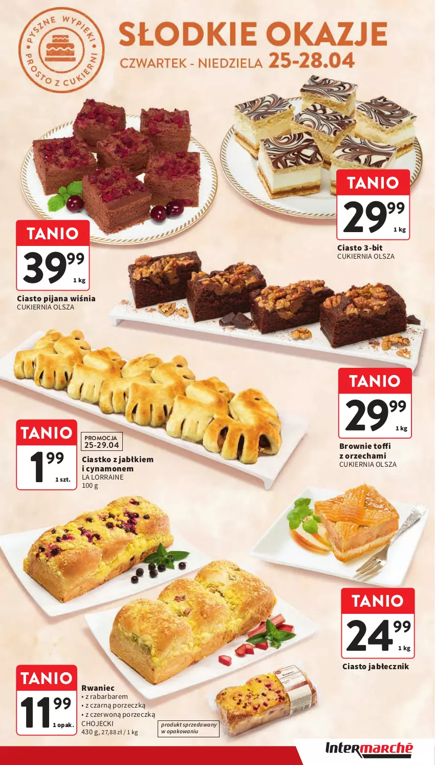 Gazetka promocyjna Intermarche - Gazetka Intermarche - ważna 25.04 do 29.04.2024 - strona 31 - produkty: Brownie, Cukier, Por