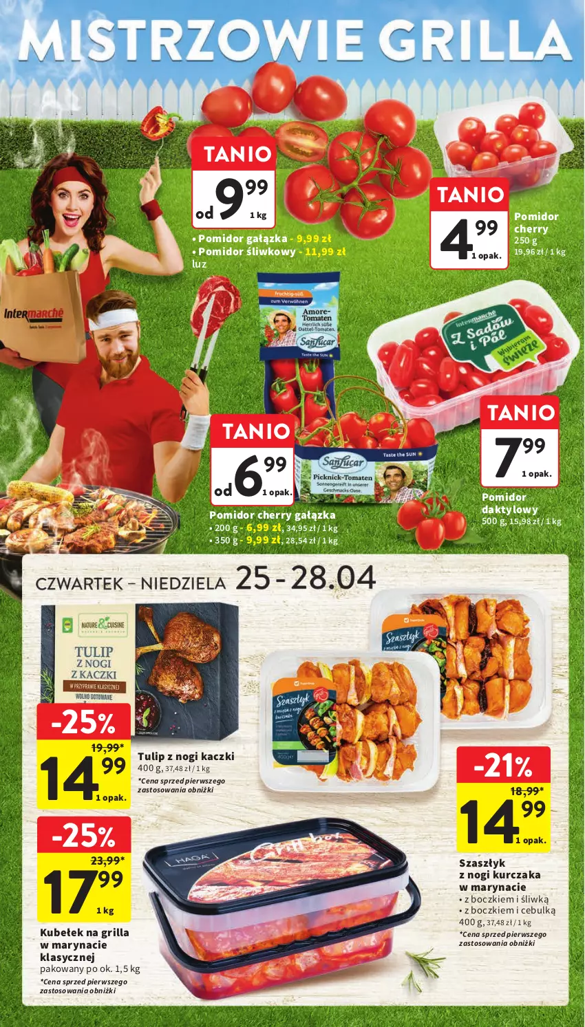 Gazetka promocyjna Intermarche - Gazetka Intermarche - ważna 25.04 do 29.04.2024 - strona 4 - produkty: Grill, Kurczak