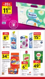 Gazetka promocyjna Intermarche - Gazetka Intermarche - Gazetka - ważna od 29.04 do 29.04.2024 - strona 36 - produkty: Pur, Gin, Ajax, Papier, Proszek do prania, Papier toaletowy, Duck, Vizir, Odświeżacz powietrza, Fairy, Zmywarki, Kapsułki do prania, Ambi Pur, Fa