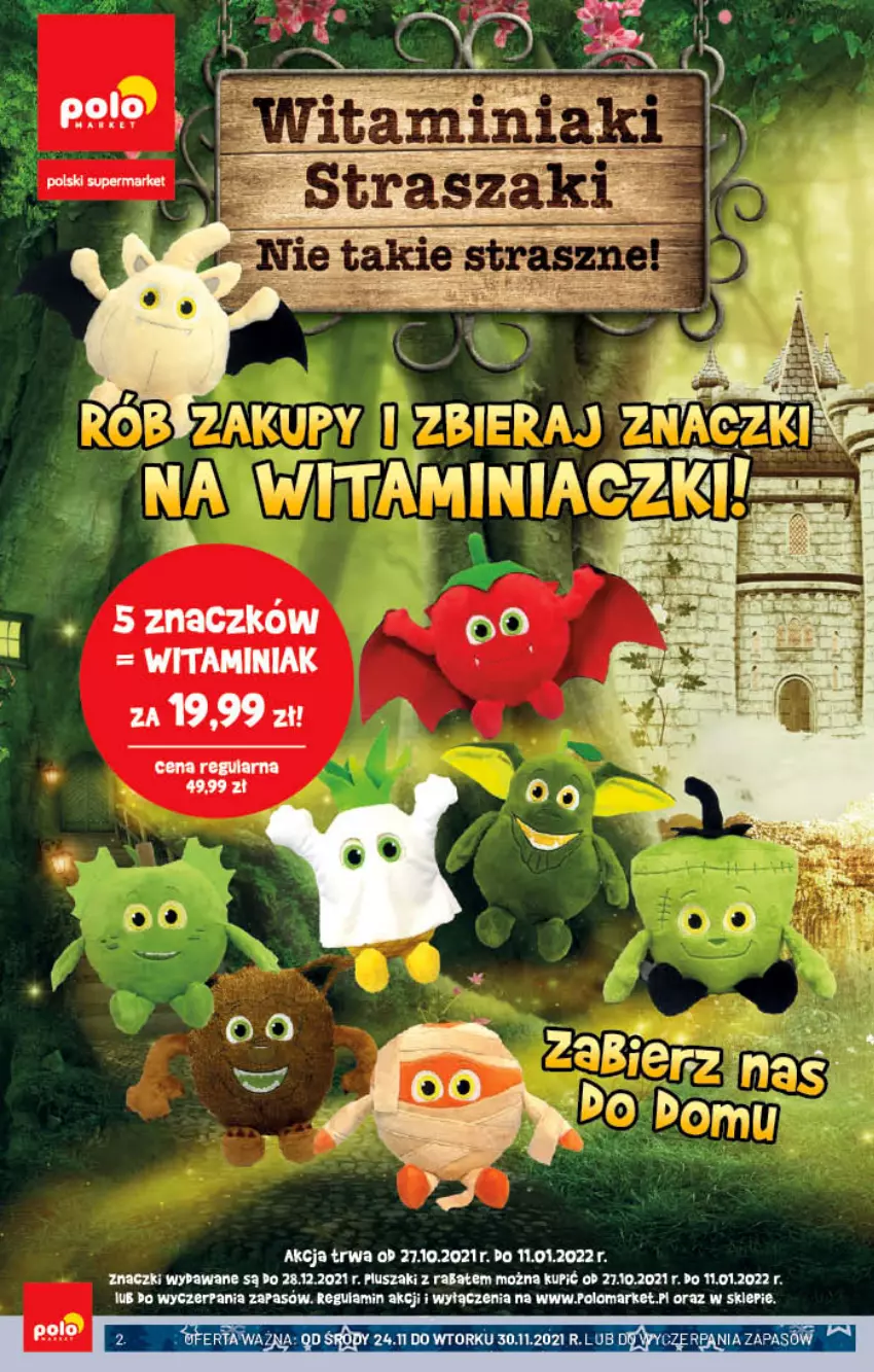 Gazetka promocyjna PoloMarket - Gazetka pomocyjna - ważna 24.11 do 30.11.2021 - strona 2 - produkty: Pluszak