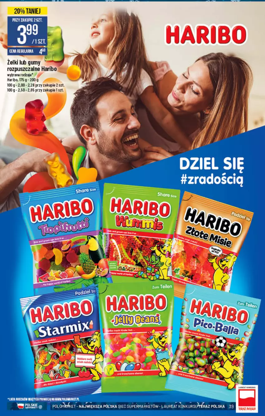 Gazetka promocyjna PoloMarket - Gazetka pomocyjna - ważna 24.11 do 30.11.2021 - strona 39 - produkty: Haribo, Laur