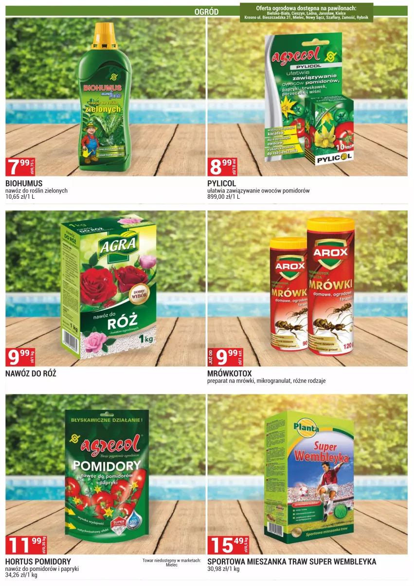 Gazetka promocyjna Merkury Market - ważna 17.05 do 31.05.2021 - strona 2 - produkty: Biohumus, Fa, Gra, Mus, Nawóz, Pomidory, Por, Sport