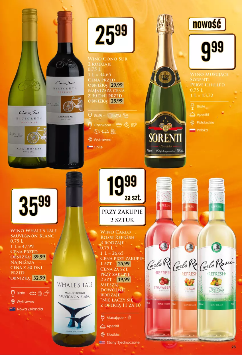 Gazetka promocyjna Dino - Katalog alkoholowy / marzec 2024 - ważna 25.03 do 30.03.2024 - strona 25 - produkty: Sauvignon Blanc, Tropical