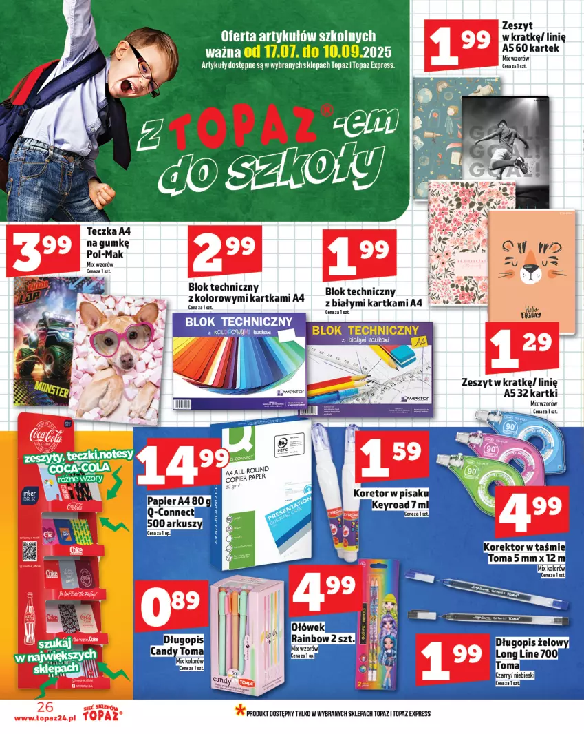 Gazetka promocyjna Topaz - Gazetka - ważna 17.07 do 23.07.2025 - strona 26 - produkty: Top