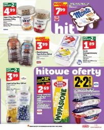 Gazetka promocyjna Topaz - Gazetka - Gazetka - ważna od 23.07 do 23.07.2025 - strona 13 - produkty: Top, Ser, Danone, Piątnica, Jogurt, Chia, Mlekovita, Serek, Czekolada, Fanta, Deser, Cappuccino, Napój, Jogurt pitny, Monte, Mleko, Fa
