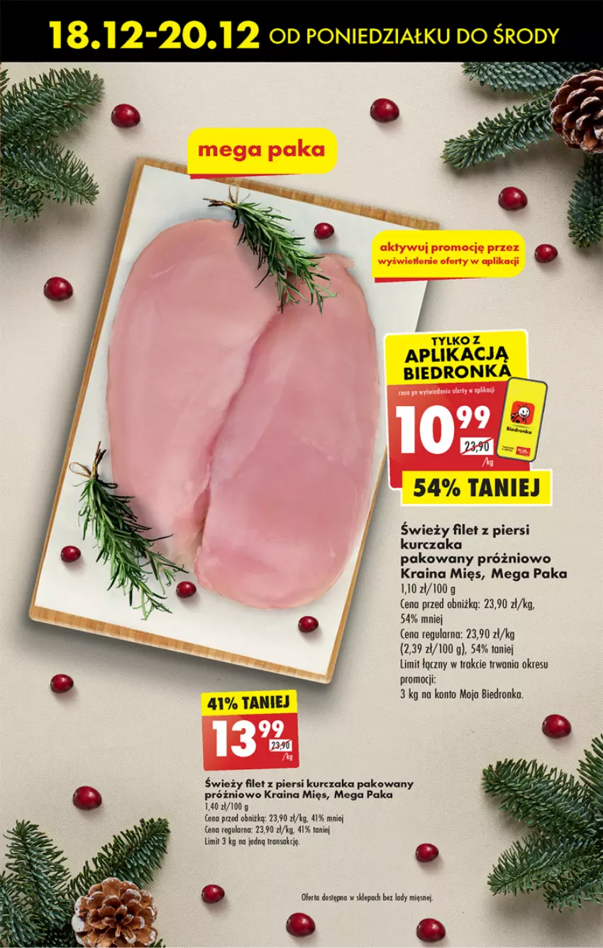 Gazetka promocyjna Biedronka - Od poniedzialku - ważna 18.12 do 23.12.2023 - strona 9 - produkty: Dron, Filet z piersi kurczaka, Kurczak, Tran