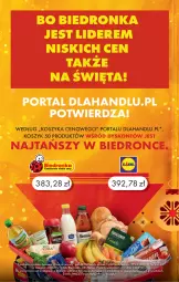 Gazetka promocyjna Biedronka - Od poniedzialku - Gazetka - ważna od 23.12 do 23.12.2023 - strona 19 - produkty: Por, Kosz, Portal