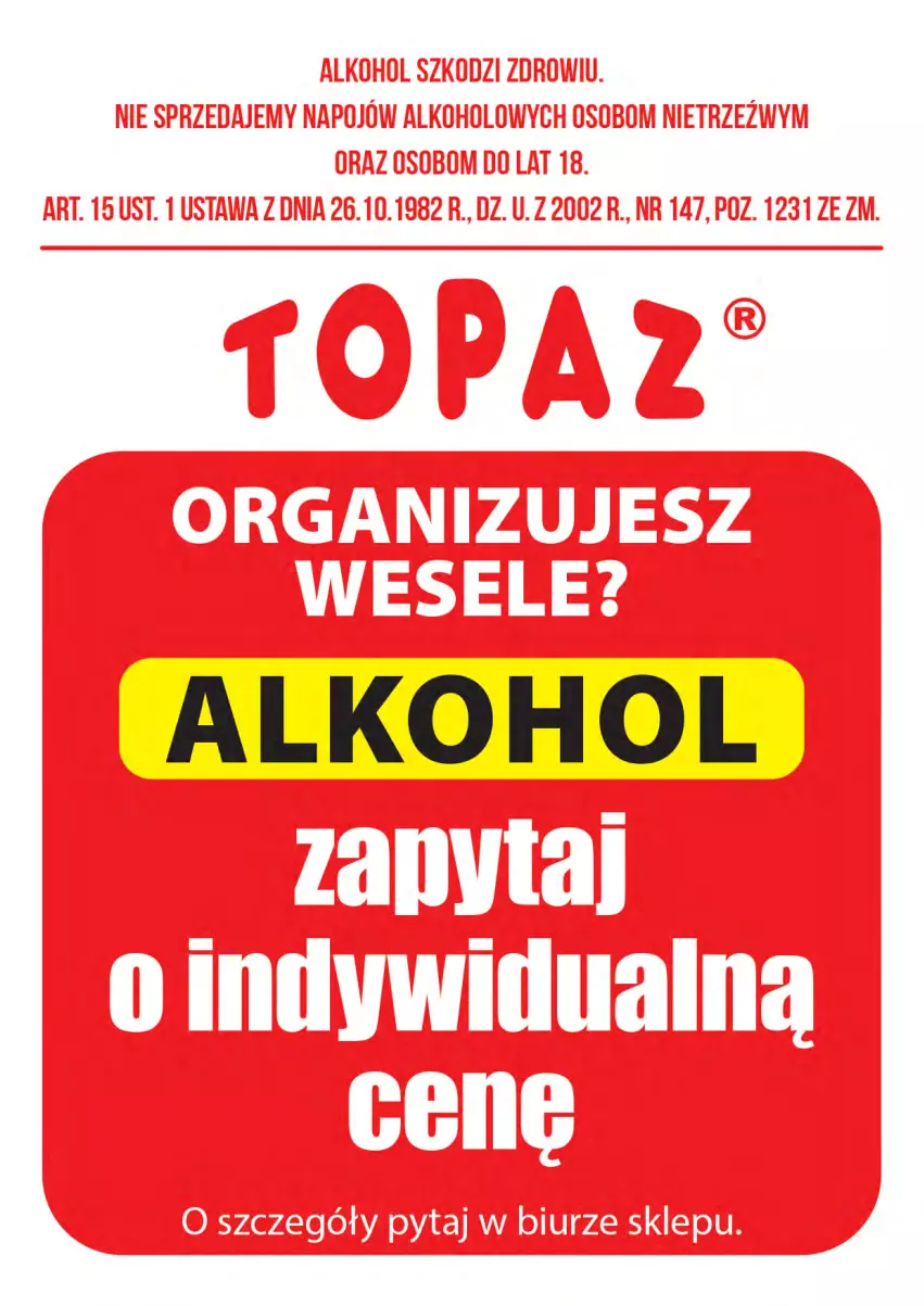 Gazetka promocyjna Topaz - Gazetka - ważna 01.11 do 16.11.2025 - strona 2