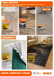 Gazetka promocyjna Obi - Gazetka OBI - Gazetka - ważna od 17.02 do 17.02.2026 - strona 9 - produkty: Por, Szyny, Szyna, Dywan, Podkład, Monte, Listwa
