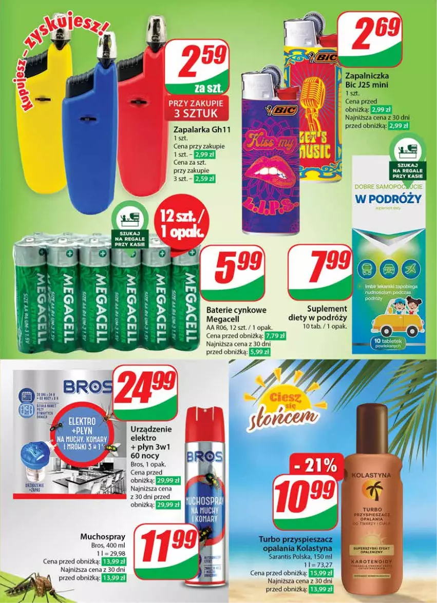 Gazetka promocyjna Dino - Gazetka 19 / 2024 - ważna 08.05 do 14.05.2024 - strona 59 - produkty: BIC, Cynk, Piec, Zapalarka, Zapalniczka