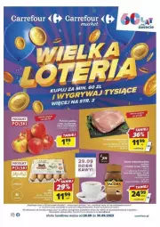 Gazetka promocyjna Carrefour - Gazetka - ważna od 30.09 do 30.09.2023 - strona 1 - produkty: Kawa rozpuszczalna, Kawa, Szampion, Jacobs, Fa