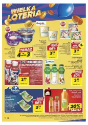 Gazetka promocyjna Carrefour - Gazetka - ważna od 30.09 do 30.09.2023 - strona 2 - produkty: Belriso, Sok, Ser, Por, Danone, Zott, Jogurt, Zottarella, Smakija, Kosz, Vegangurt, Deser, Fa