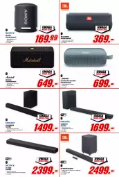 Gazetka promocyjna Media Markt - Gazetka Media Markt - Gazetka - ważna od 28.02 do 28.02.2023 - strona 9 - produkty: Por, Głośnik, Soundbar, Głośnik bluetooth, Subwoofer