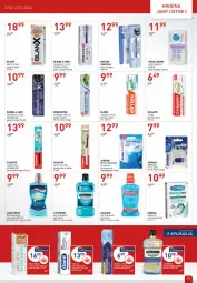 Gazetka promocyjna Drogerie Jawa - Gazetka - ważna od 02.03 do 02.03.2022 - strona 13 - produkty: Higiena jamy ustnej, Gin, Corega, Listerine, Tablet, Szczoteczka do zębów, Clin, Pasta do zębów, Perła, Płyn do płukania, Natura Siberica, Owoce, Elmex, Colgate, Kasza, Sensodyne, Blend-a-Med, Szczoteczka, LG, HP