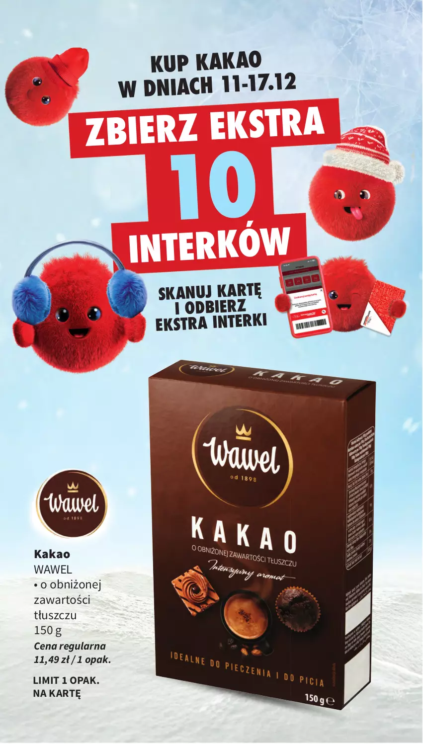 Gazetka promocyjna Intermarche - Gazetka Intermarche - ważna 11.12 do 17.12.2025 - strona 22 - produkty: Kakao, Wawel