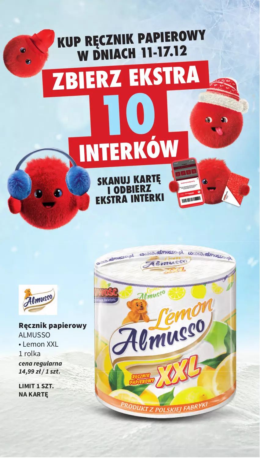 Gazetka promocyjna Intermarche - Gazetka Intermarche - ważna 11.12 do 17.12.2025 - strona 23 - produkty: Mus, Papier, Ręcznik
