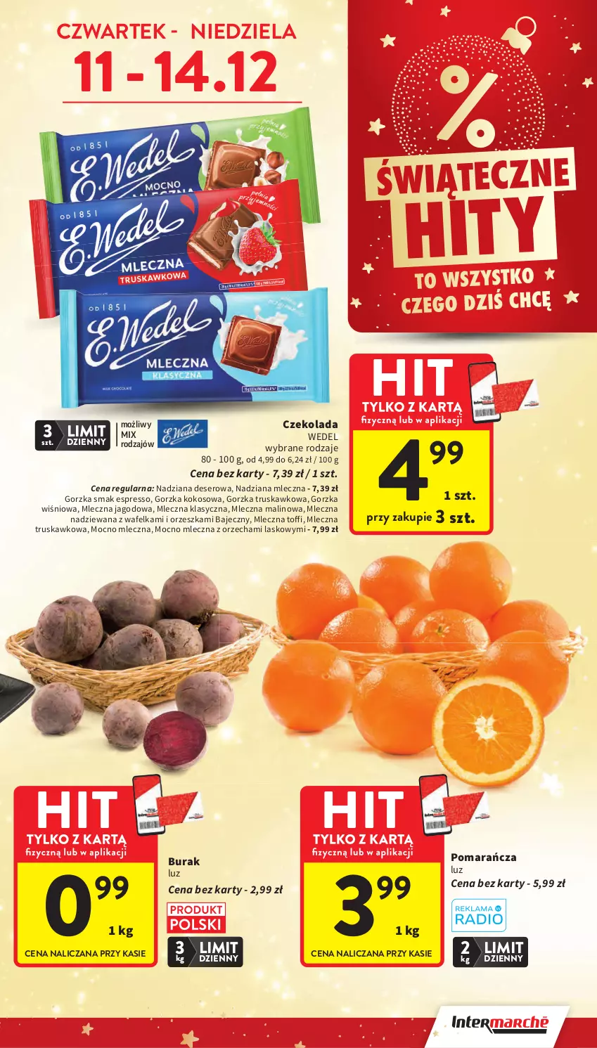 Gazetka promocyjna Intermarche - Gazetka Intermarche - ważna 11.12 do 17.12.2025 - strona 3 - produkty: Czekolada, Deser, Kokos, Ser