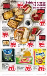 Gazetka promocyjna Kaufland - OFERTA TYGODNIA - Gazetka - ważna od 05.05 do 05.05.2021 - strona 39 - produkty: Strucla, Earl Grey, Ser, Por, Gra, Cukier, Nesquik, Ciasto z galaretką, Rama, Jogurt, Herbata czarna, Tetley, Lipton, Rolada, Ciasto jogurtowe, Herbata, Gala, Kakao, Napój, Herbata owocowa