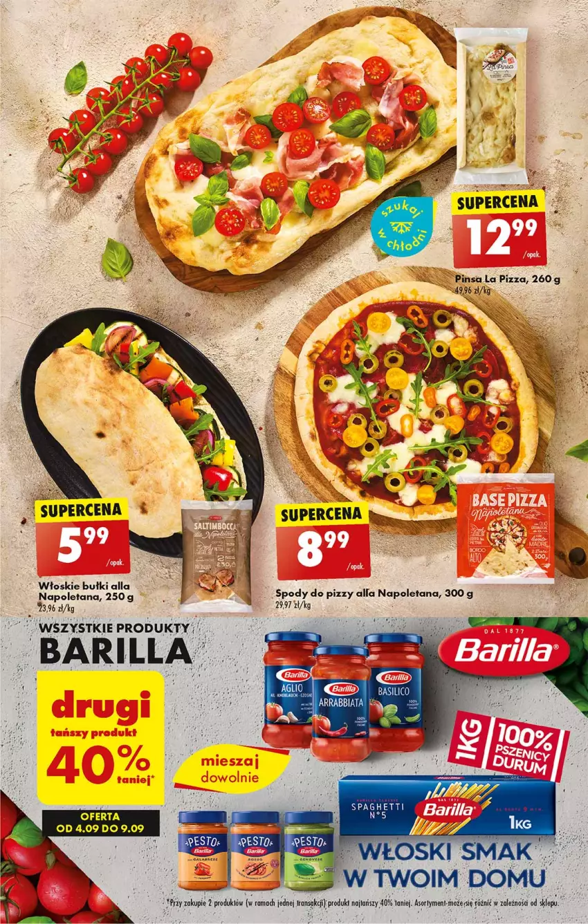 Gazetka promocyjna Biedronka - Od czwartku - ważna 07.09 do 13.09.2023 - strona 37 - produkty: Barilla, Pizza