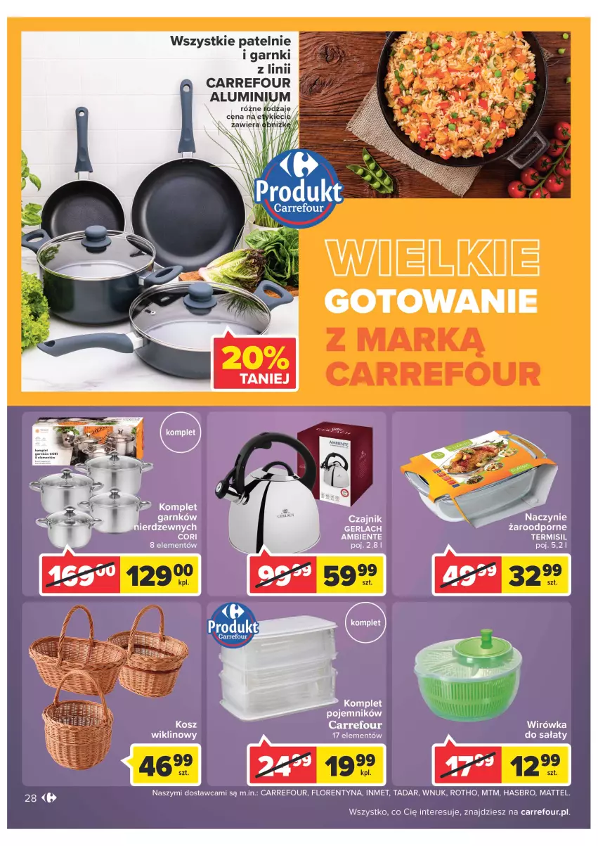 Gazetka promocyjna Carrefour - Gazetka Carrefour Zyskoteka - ważna 05.07 do 16.07.2022 - strona 28 - produkty: Hasbro, Mattel