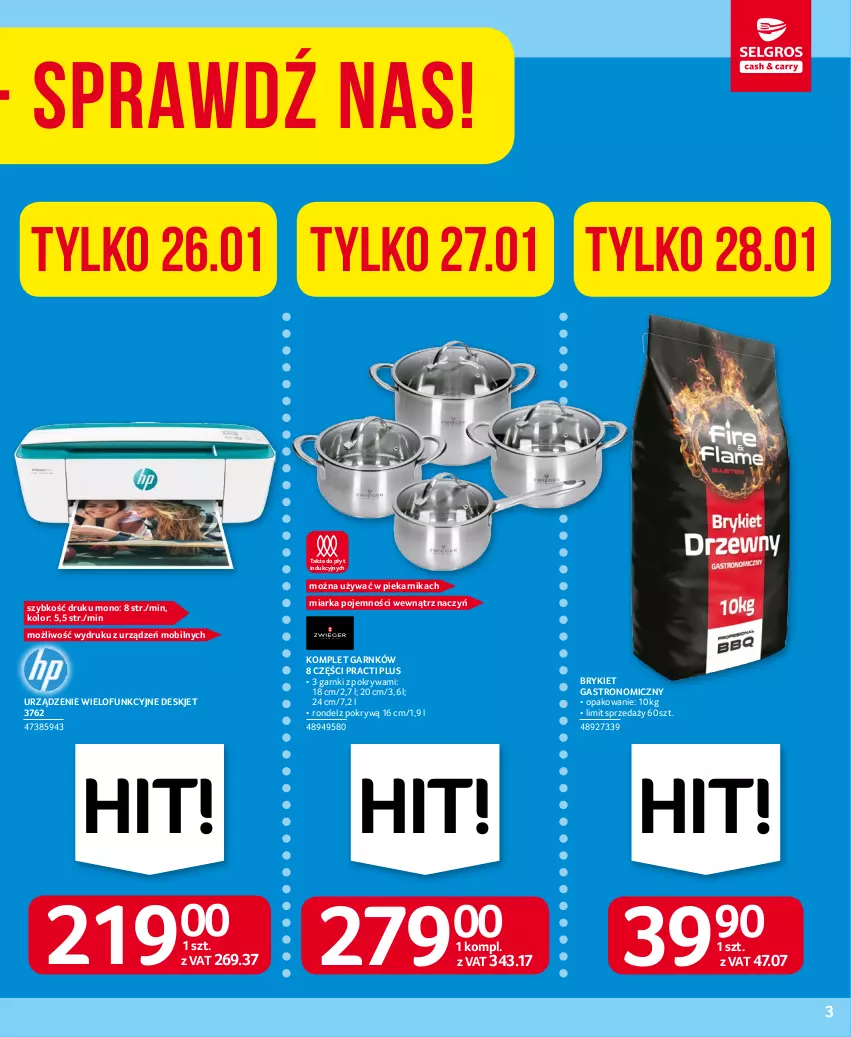 Gazetka promocyjna Selgros - Oferta przemysłowa - ważna 19.01 do 01.02.2023 - strona 3 - produkty: Miarka, Mobil, Piekarnik, Pokrywa, Rondel, Urządzenie wielofunkcyjne