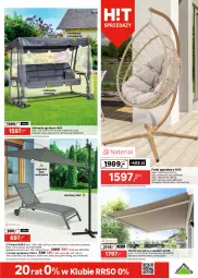 Gazetka promocyjna Leroy Merlin - Gazetka Leroy Merlin - Gazetka - ważna od 03.06 do 03.06.2025 - strona 3 - produkty: Krzesło ogrodowe, Sofa narożna, Sok, Puf, Huśtawka, Stolik, Stół, Sofa, Markiza, Parasol, Krzesło, Siedzisko, Fotel, Fa