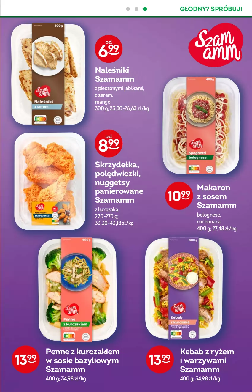 Gazetka promocyjna Żabka - ważna 07.09 do 13.09.2022 - strona 5 - produkty: Bazyl, Jabłka, Kebab, Kurczak, Makaron, Mango, Naleśniki, Penne, Piec, Ryż, Ser, Sos, Warzywa