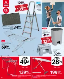 Gazetka promocyjna Selgros - Oferta przemysłowa - Gazetka - ważna od 10.08 do 10.08.2022 - strona 20 - produkty: Kosz na odpady, Top, Sok, Drabina, Asus, Deska do prasowania, Wycieraczka, Stołek, Kosz, Suszarka