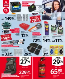 Gazetka promocyjna Selgros - Oferta przemysłowa - Gazetka - ważna od 10.08 do 10.08.2022 - strona 30 - produkty: Piec, Odkurzacz, Por, Gaśnica, Dywanik, Apteczka samochodowa, Fotelik samochodowy, Wieszak, Lion, WD-40, Fotelik, Bosch, Fotel, Waga, Orka, Dywan, Akumulator