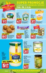 Gazetka promocyjna Aldi - Pełen katalog - Gazetka - ważna od 08.04 do 08.04.2023 - strona 4 - produkty: Majonez, Ser, Twaróg, Piątnica, Oliwki, Kajzerka, Serek, Hochland, Krem orzechowy, Baton, KaMos, Almette, Kukurydza