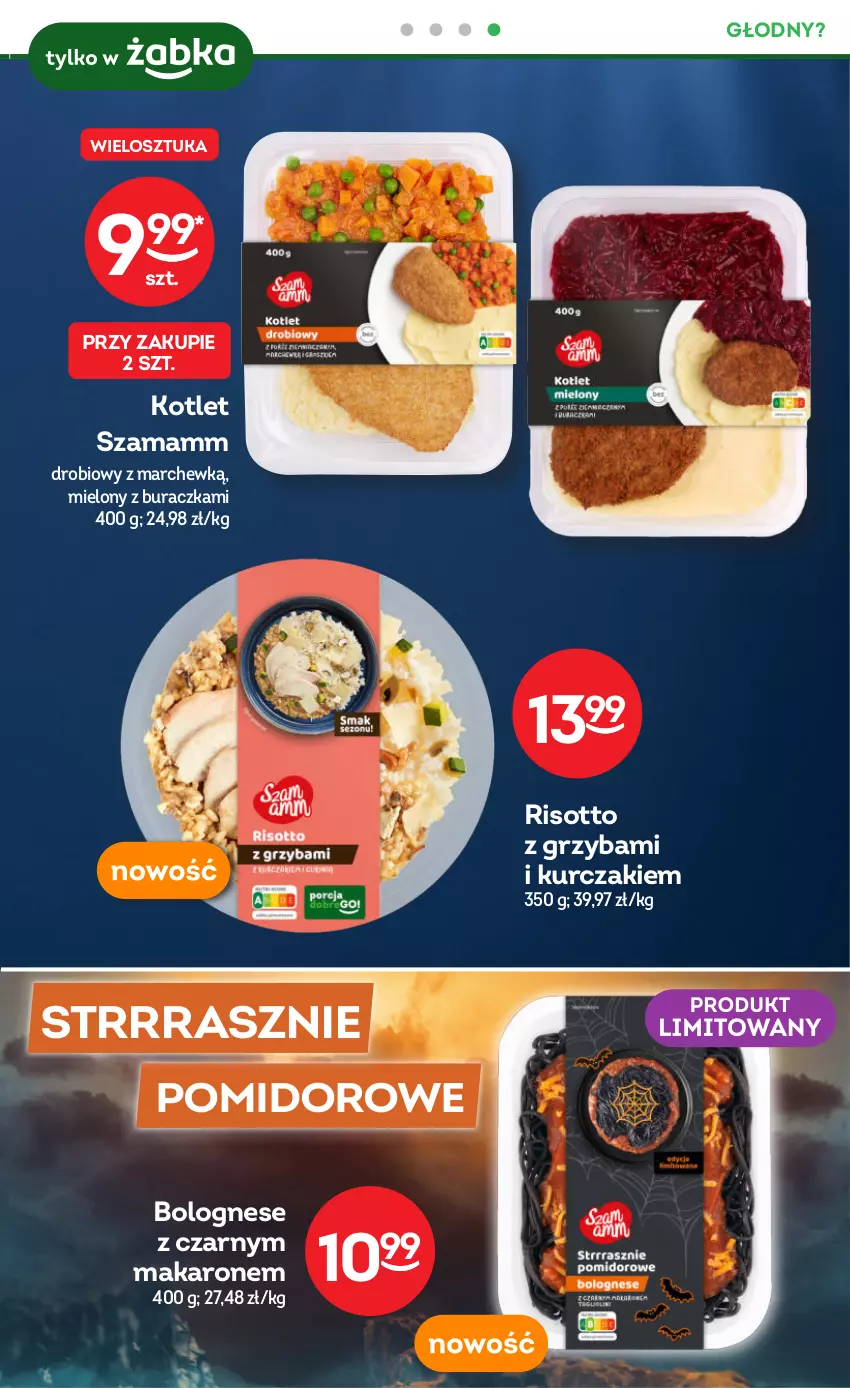 Gazetka promocyjna Żabka - ważna 25.10 do 07.11.2023 - strona 8 - produkty: Burger, Herbata, Kawa, Kotlet, Kurczak, Makaron