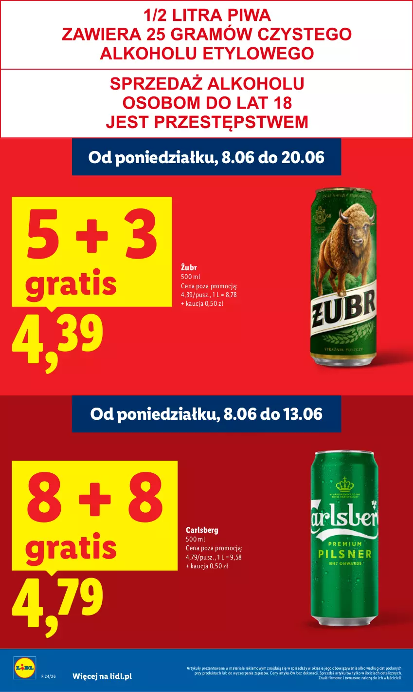 Gazetka promocyjna Lidl - Gazetka ważna od 11.06 do 13.06 - ważna 11.06 do 13.06.2026 - strona 28 - produkty: Carlsberg, Gra