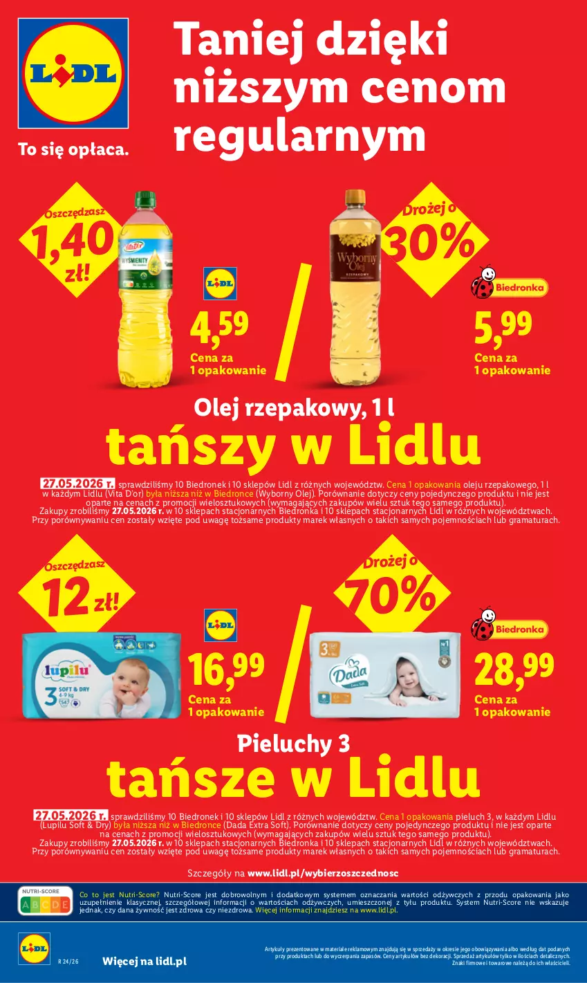 Gazetka promocyjna Lidl - Gazetka ważna od 11.06 do 13.06 - ważna 11.06 do 13.06.2026 - strona 32 - produkty: Dada, Dron, Gra, Olej, Olej rzepakowy, Pieluchy, Por, Rama