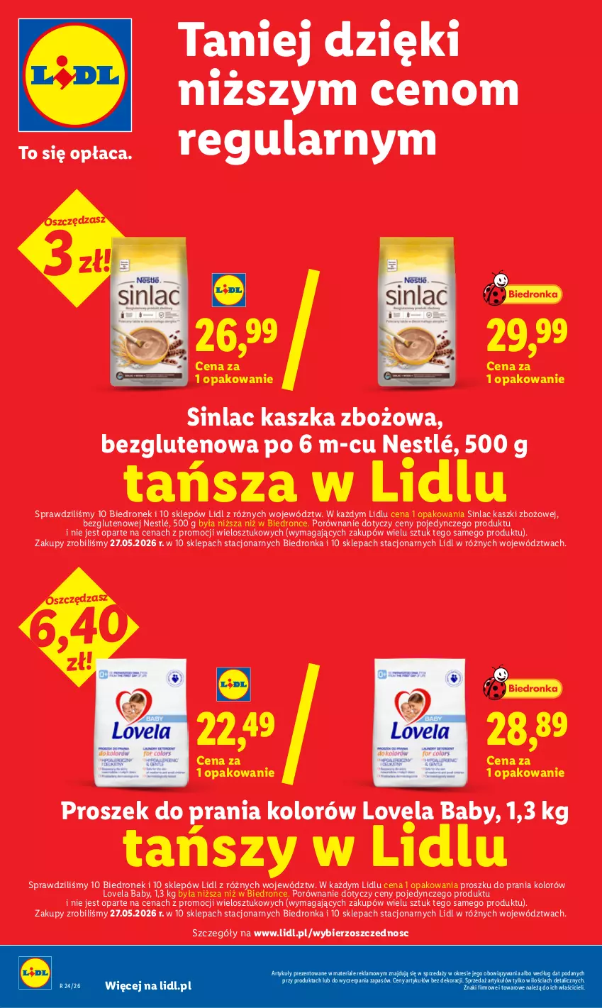 Gazetka promocyjna Lidl - Gazetka ważna od 11.06 do 13.06 - ważna 11.06 do 13.06.2026 - strona 36 - produkty: Dron, Lovela, Nestlé, Por, Proszek do prania, Sinlac