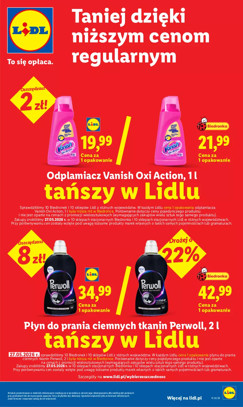 Gazetka promocyjna Lidl - Gazetka ważna od 11.06 do 13.06 - ważna 11.06 do 13.06.2026 - strona 37 - produkty: Dron, Gra, Odplamiacz, Perwoll, Płyn do prania, Por, Rama, Vanish