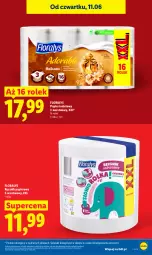Gazetka promocyjna Lidl - Gazetka ważna od 11.06 do 13.06 - Gazetka - ważna od 13.06 do 13.06.2026 - strona 29 - produkty: Papier, Papier toaletowy, Ręcznik, Flora
