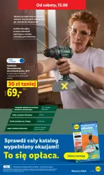 Gazetka promocyjna Lidl - Gazetka ważna od 11.06 do 13.06 - Gazetka - ważna od 13.06 do 13.06.2026 - strona 41 - produkty: Parkside, Akumulatorowa wiertarkowkrętark, Wiertarkowkrętarka, Tarka, Wkręt, Wkrętarka, Akumulator