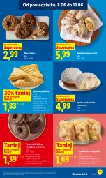Gazetka promocyjna Lidl - Gazetka ważna od 11.06 do 13.06 - Gazetka - ważna od 13.06 do 13.06.2026 - strona 51 - produkty: Pączek, Rogal, Donut, Kokos, LG