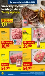 Gazetka promocyjna Lidl - Gazetka ważna od 11.06 do 13.06 - Gazetka - ważna od 13.06 do 13.06.2026 - strona 54 - produkty: Mięso mielone, Gra, Królik, Tusz, Schab wieprzowy, Wołowina, Mięso, Grafika