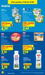 Gazetka promocyjna Lidl - Gazetka ważna od 11.06 do 13.06 - Gazetka - ważna od 13.06 do 13.06.2026 - strona 56 - produkty: Serek puszysty, Jogurt naturalny, Ser, Por, Piątnica, Jogurt, Kawa, Mlekovita, Serek homogenizowany, Serek, Pilos, Limonka, Gouda, Mango, Almette, Mleko