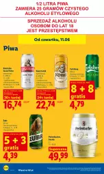 Gazetka promocyjna Lidl - Gazetka ważna od 11.06 do 13.06 - Gazetka - ważna od 13.06 do 13.06.2026 - strona 70 - produkty: Piwa, NBA, Gra, Kasztelan, Carlsberg, Kozel