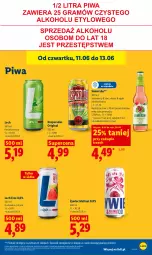 Gazetka promocyjna Lidl - Gazetka ważna od 11.06 do 13.06 - Gazetka - ważna od 13.06 do 13.06.2026 - strona 71 - produkty: Piwa, Gin, Somersby, Kiwi, Desperados, Lack, Limonka, Mięta